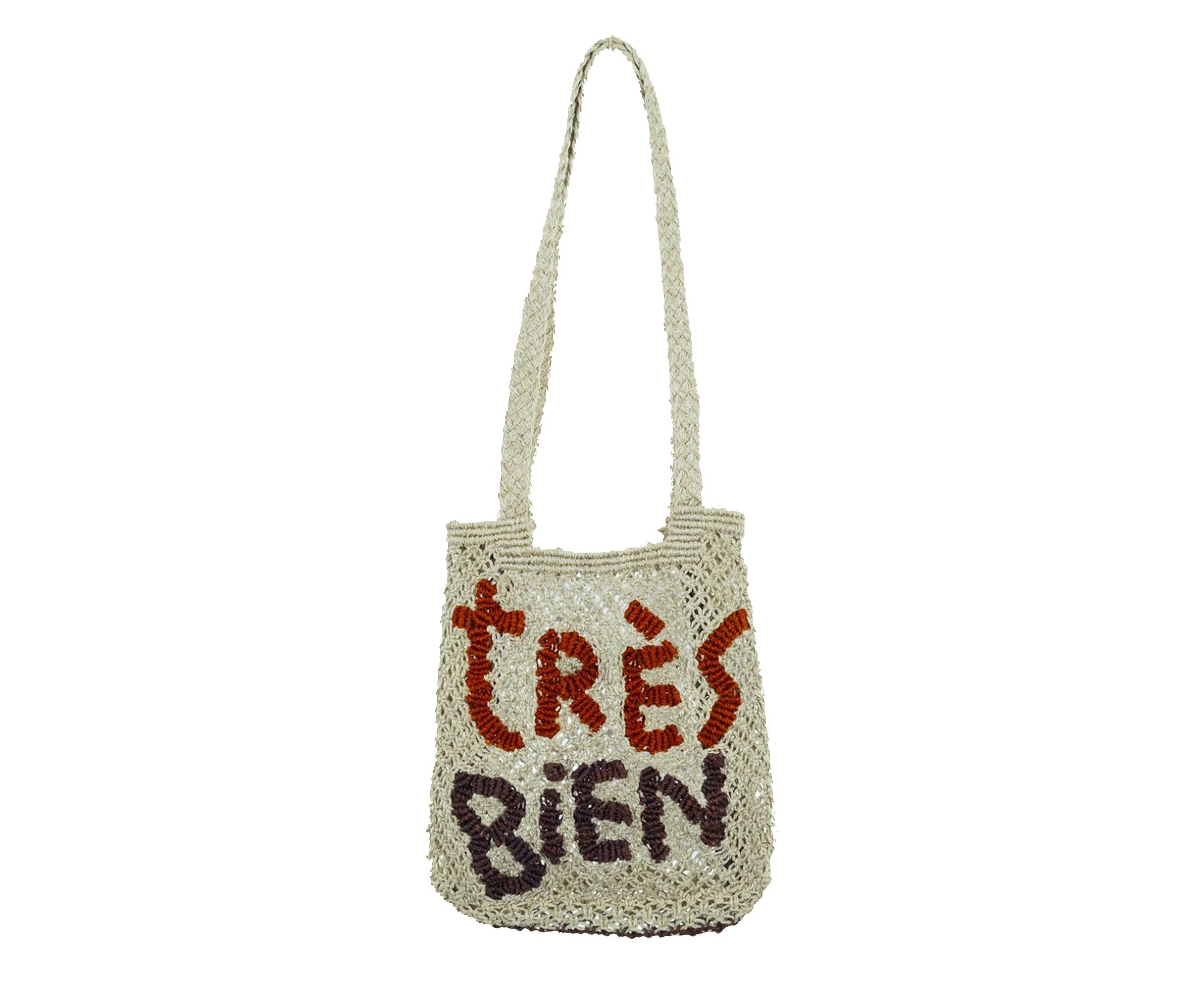 Jute Word Bag - Tres Bien - by The Jacksons