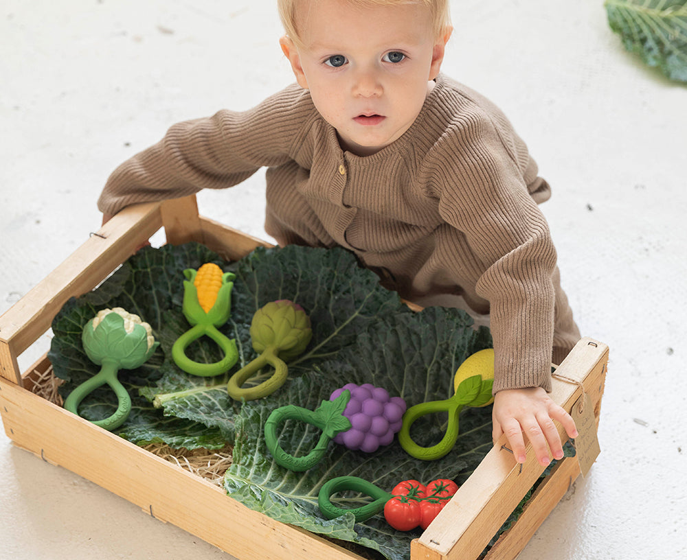 Tomatoes Chewable Rattle by Oli &amp; Carol