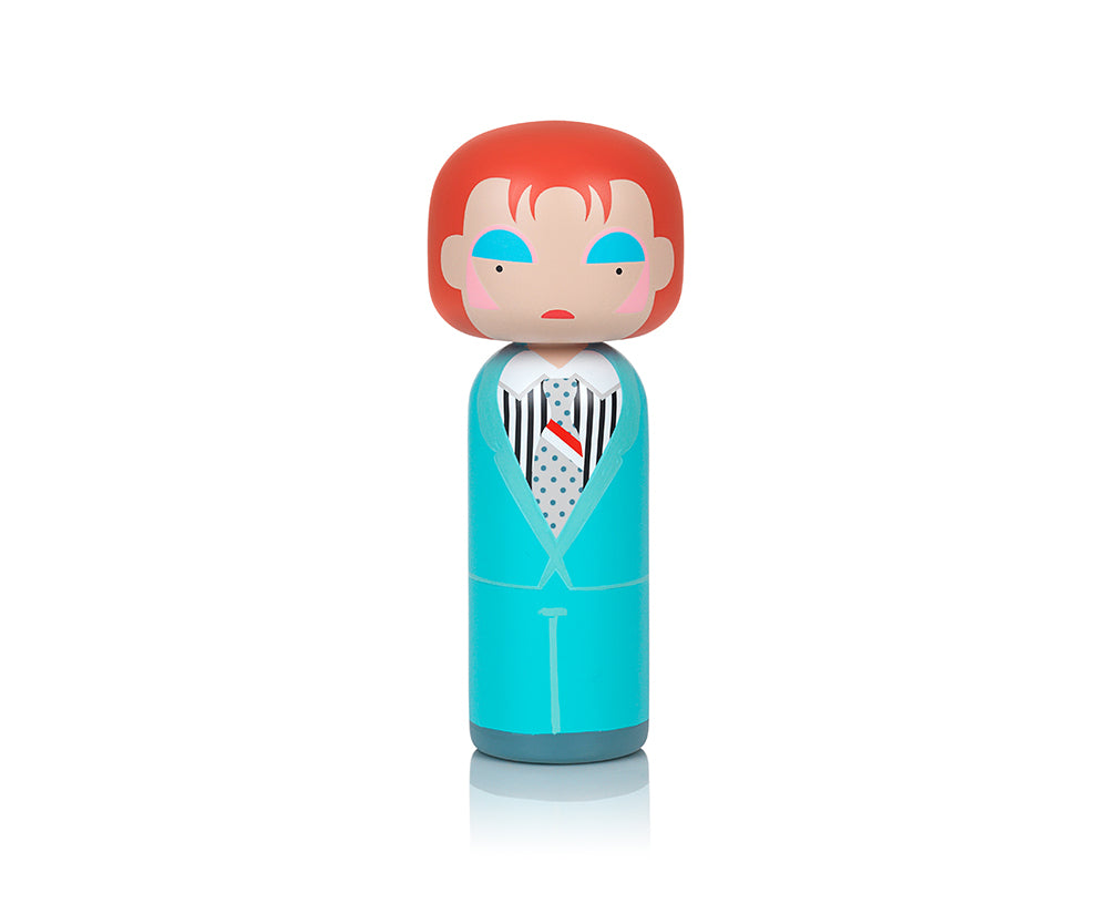 David Bowie Kokeshi Doll by Sketch.inc for Lucie Kaas