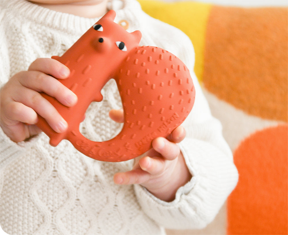 Cyril the Squirrel Fox Chewable Toy by Donna Wilson X Oli &amp; Carol