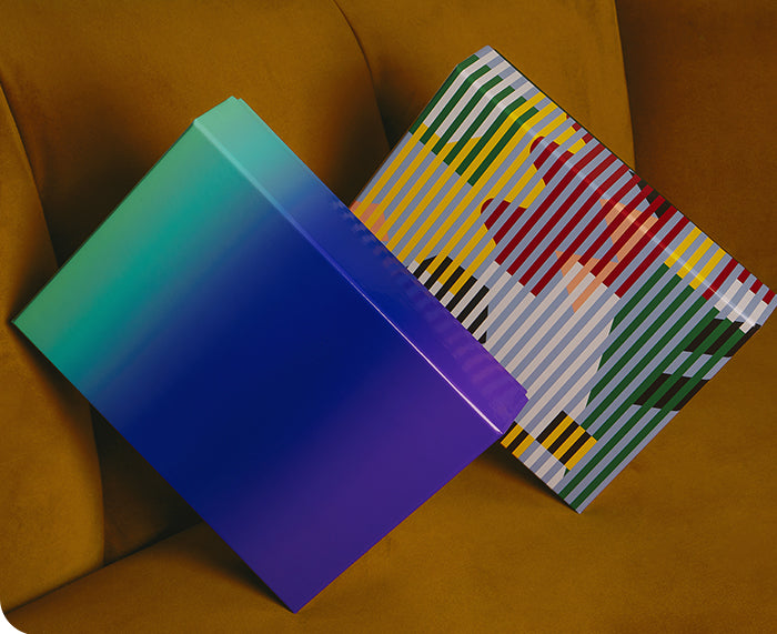 Gradient Puzzle - Large in Purple and Teal - by Areaware