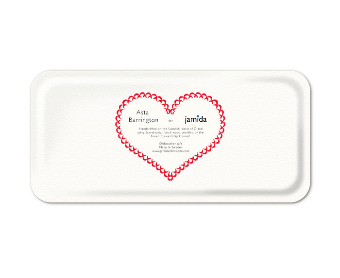 Word Rectangular Tray - Happy Birthday - by Jamida