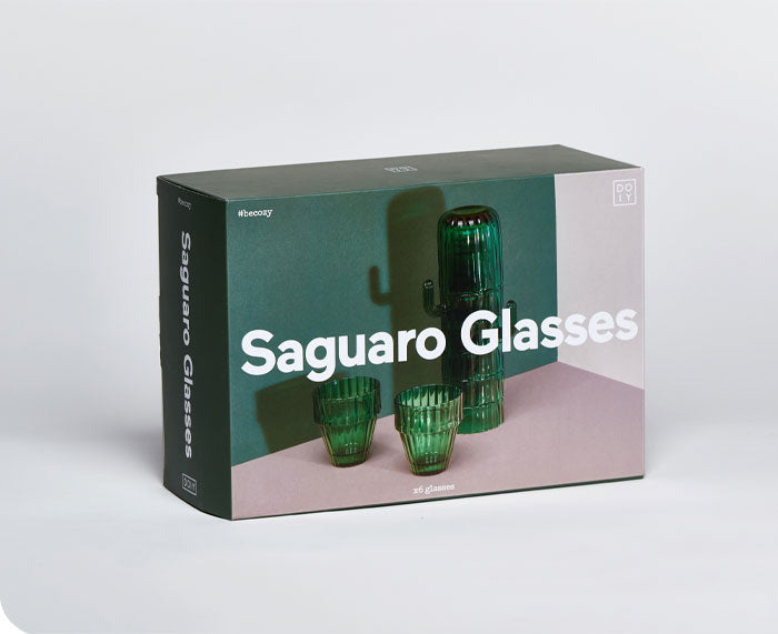 Saguaro Stackable Glasses by DOIY