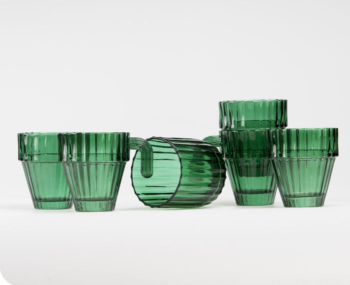 Saguaro Stackable Glasses by DOIY