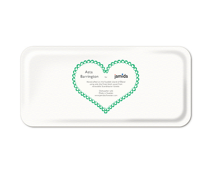 Word Rectangular Tray - Mojito - by Jamida